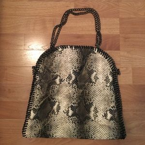 Steve Madden snakeskin print purse