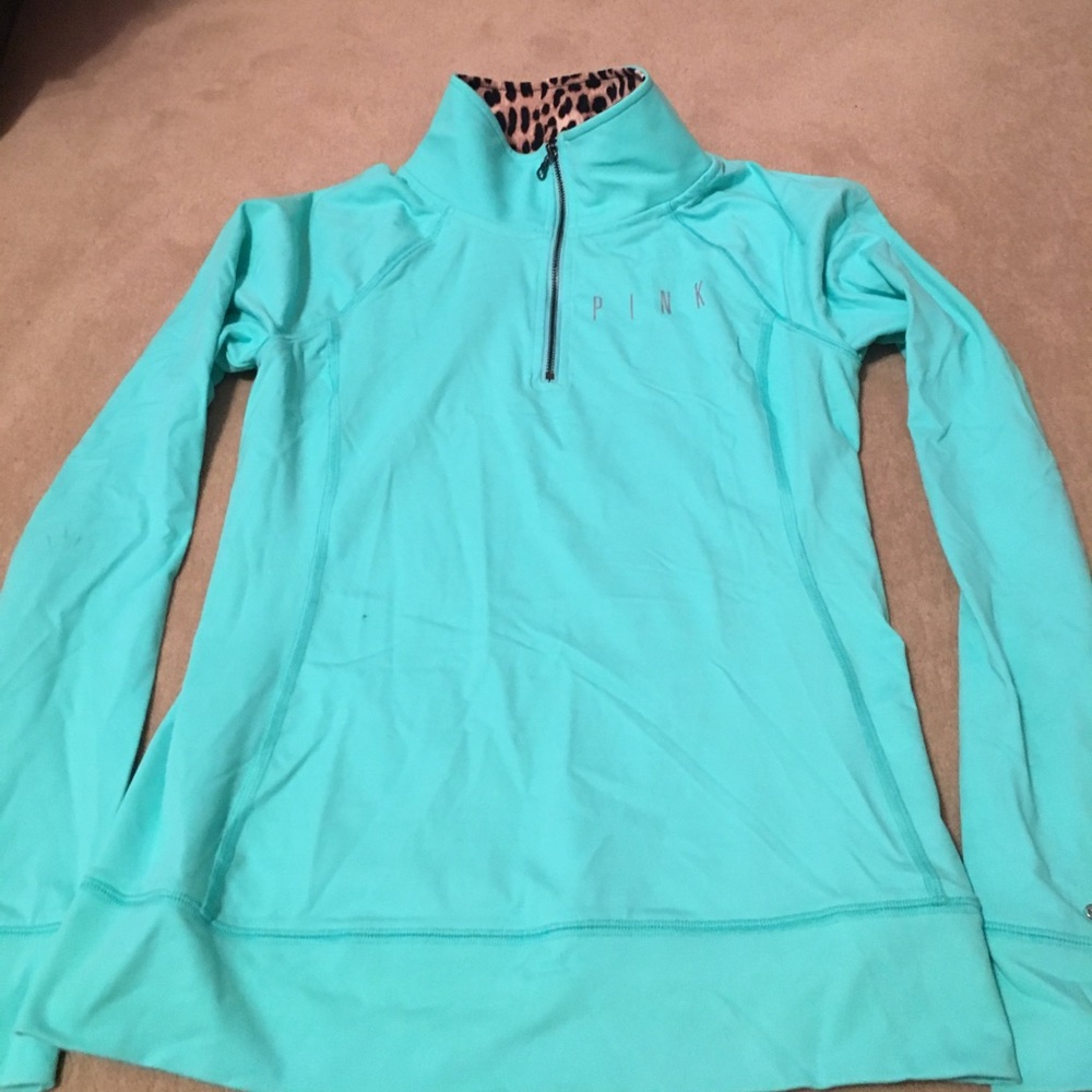 pink zip up