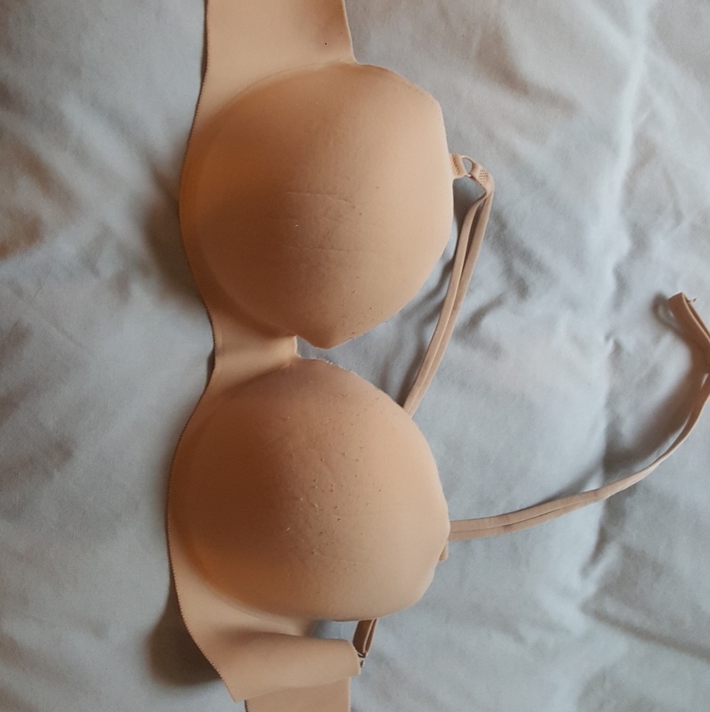 Nude Victoria's Secret Embrace Bra