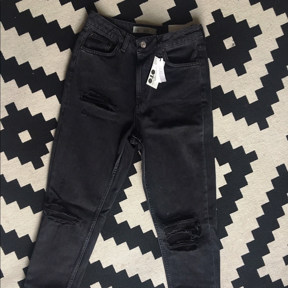 ASOS Moto Mom Jeans