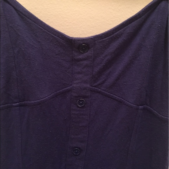 “Sold in bundle” Blue Layered Mini Dress - Picture 4 of 4