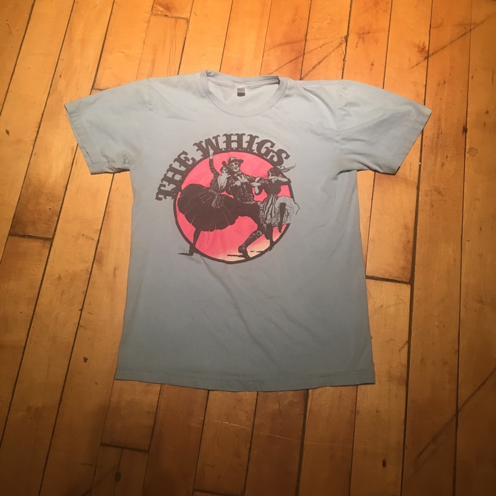 The Whigs Concert Tee Sz S American Apparel