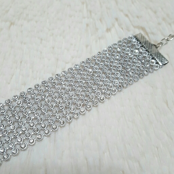 1" Rhinestone Choker - Picture 3 of 3
