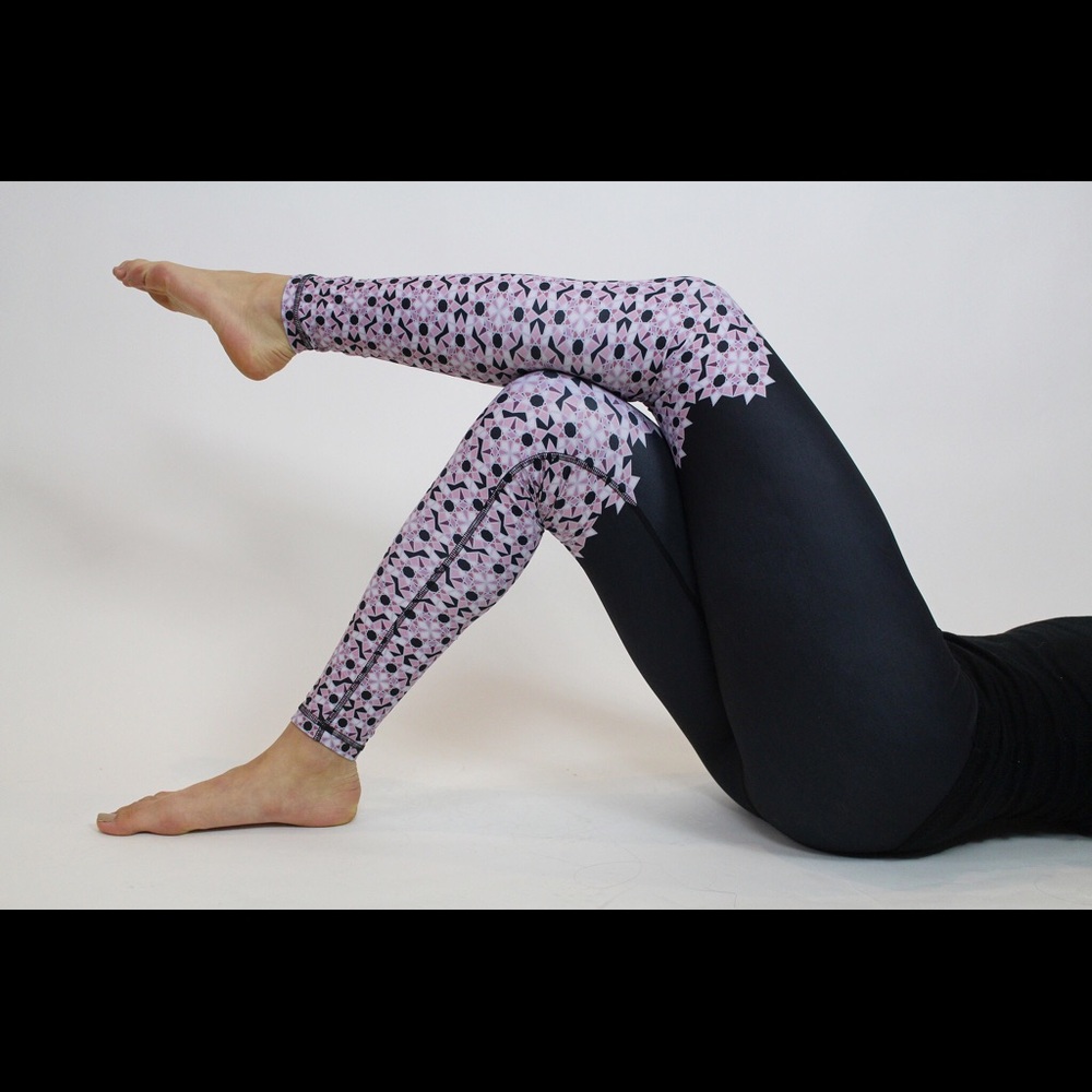 NWT Moroccan Geo Print Leggings