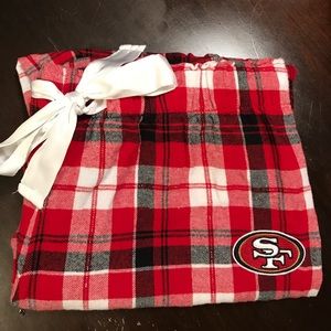 NWOT NFL San Francisco 49er Sleepwear