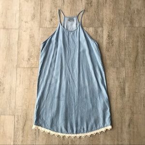 Mini Denim Dress