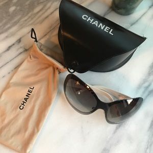 100% authentic Chanel sunglasses