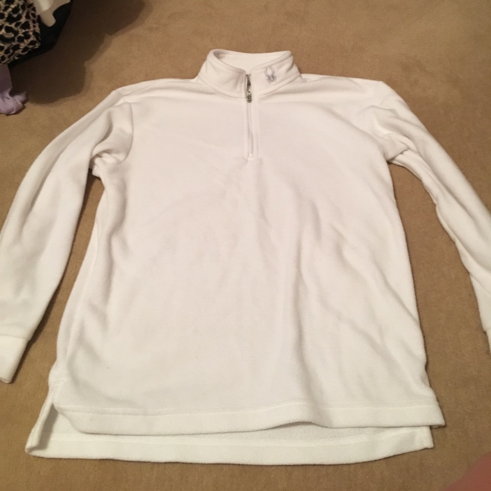 fleece half-zip