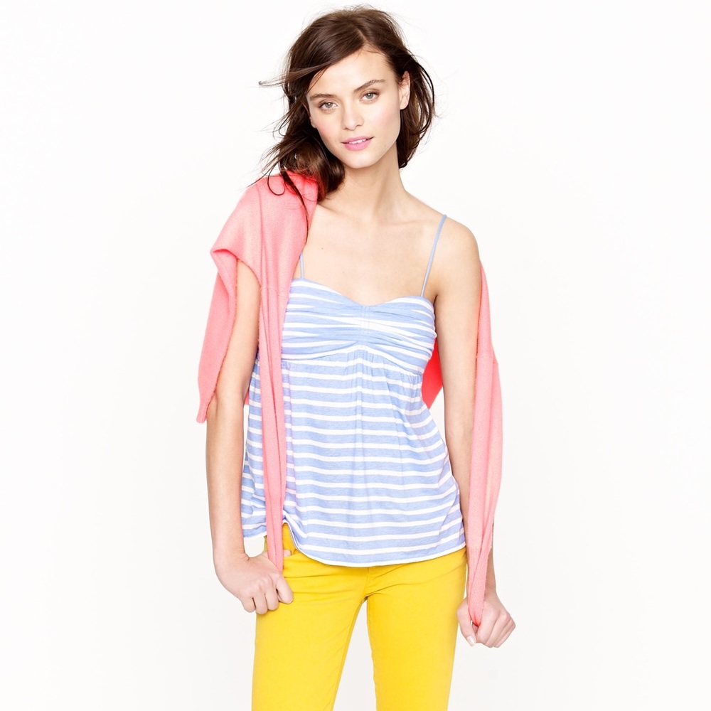 J. Crew Flowy Cami in Stripe