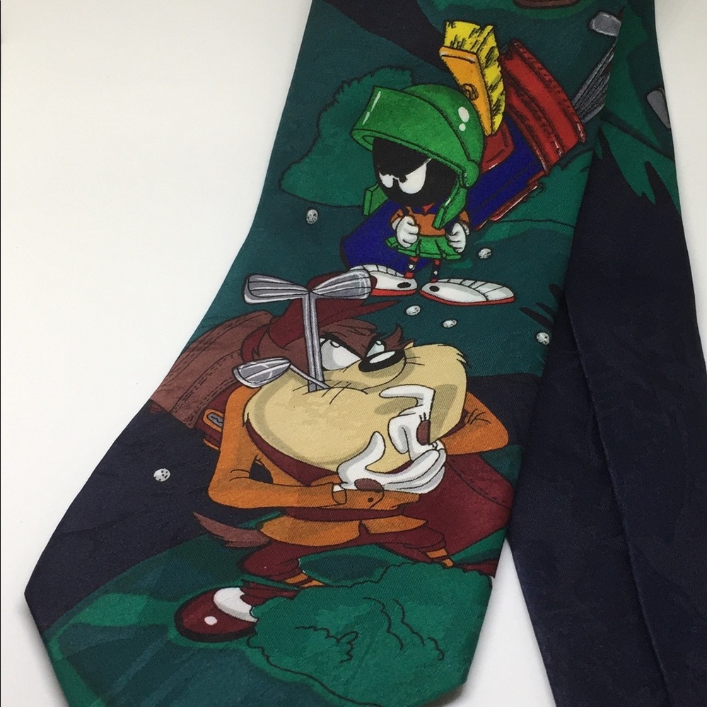 Men's Necktie Rare 1995 Looney Tunes
