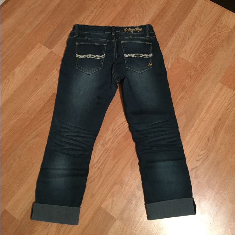 blue capris - Picture 3 of 3