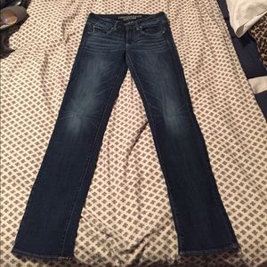 American Eagle super stretch straight