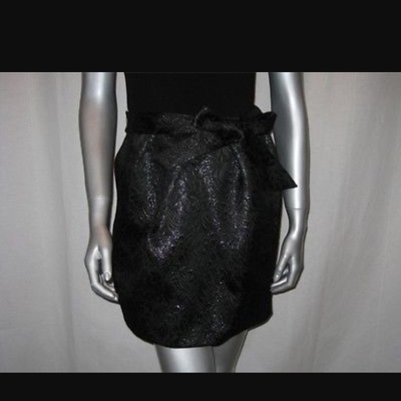 Cynthia steffe sz 8 brocade bow skirt nwt!