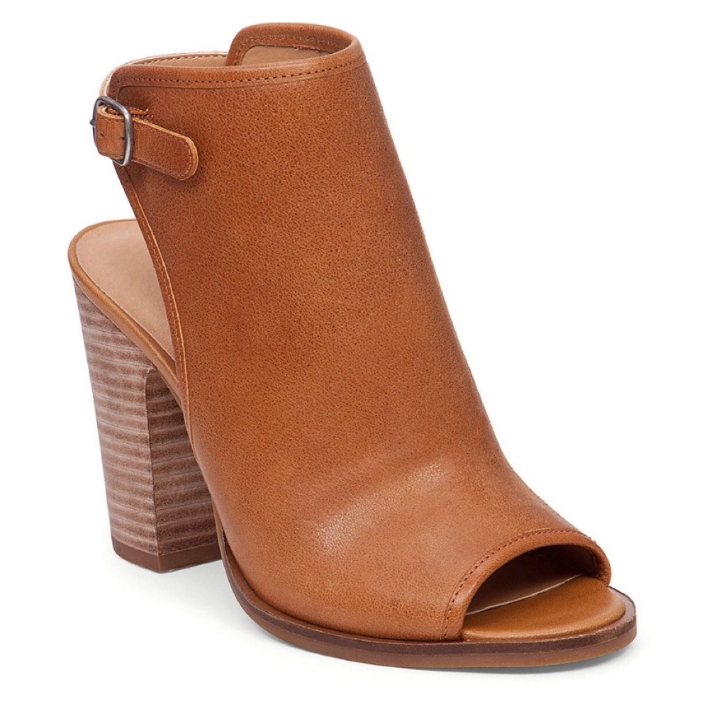 🆕 Lucky Brand Lisza Cashew Peeptoe Heel