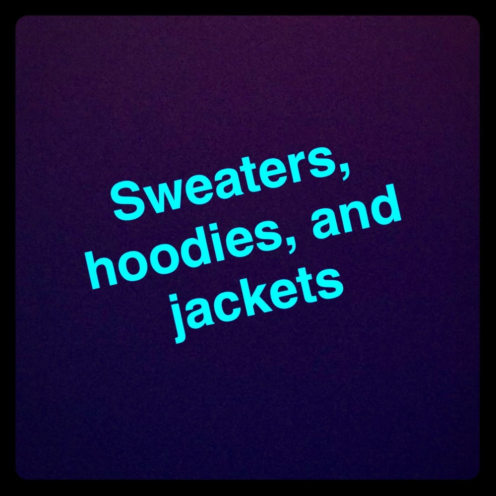 Sweaters etc.