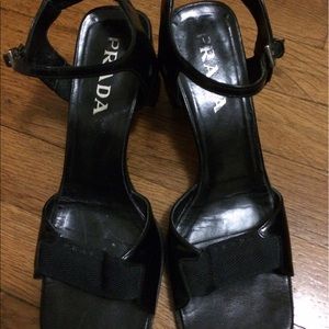 Prada block sandals