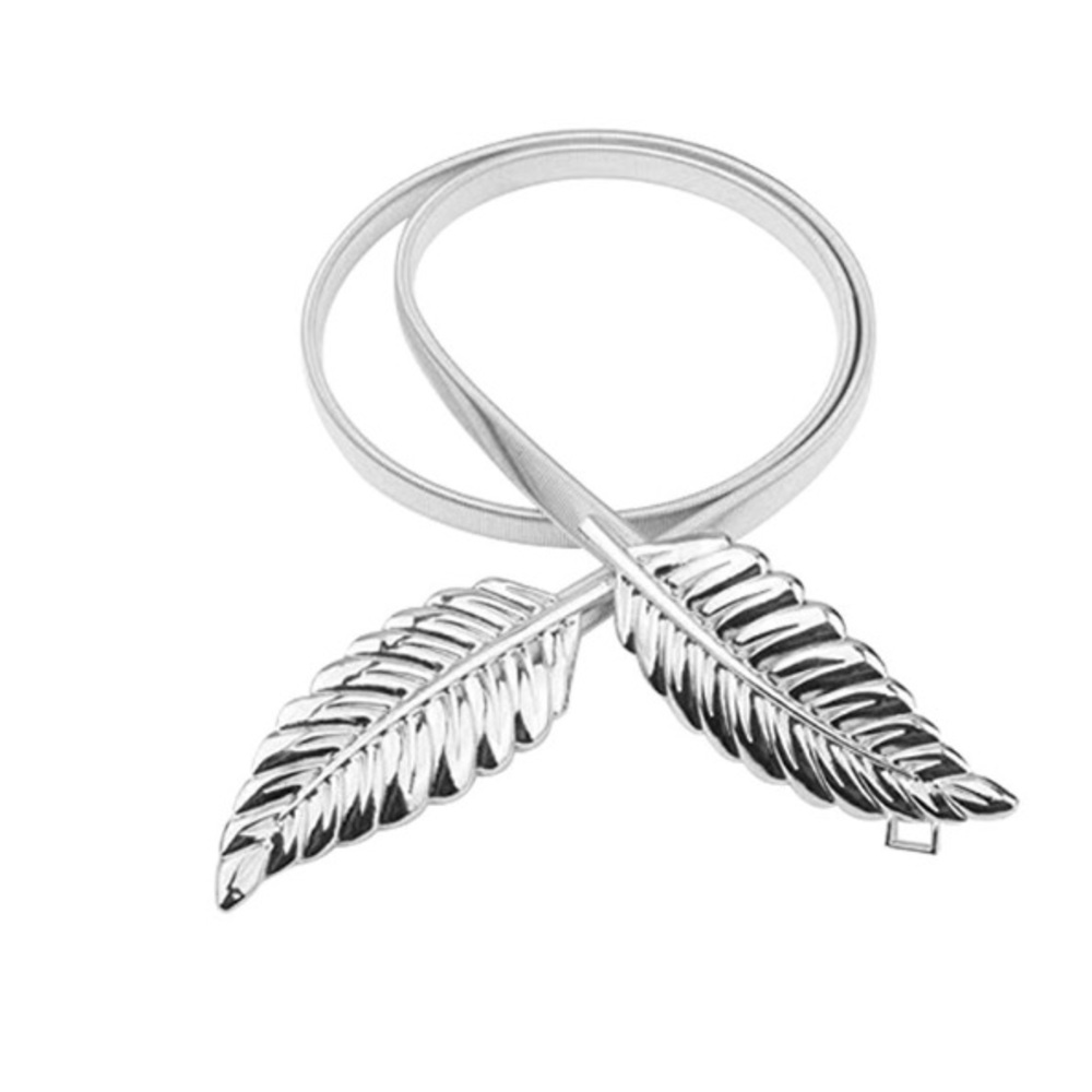 Elastic belt /  silver color ! - Picture 2 of 4