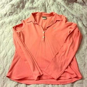 Lacoste long sleeve polo