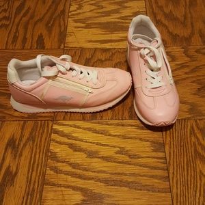 Cute pink sneakers