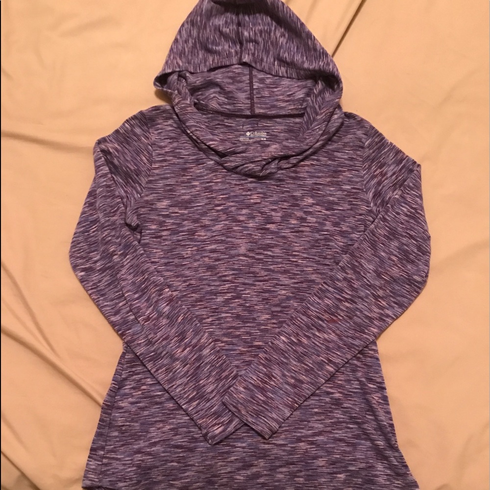 Lightweight Columbia Purple Hoodie