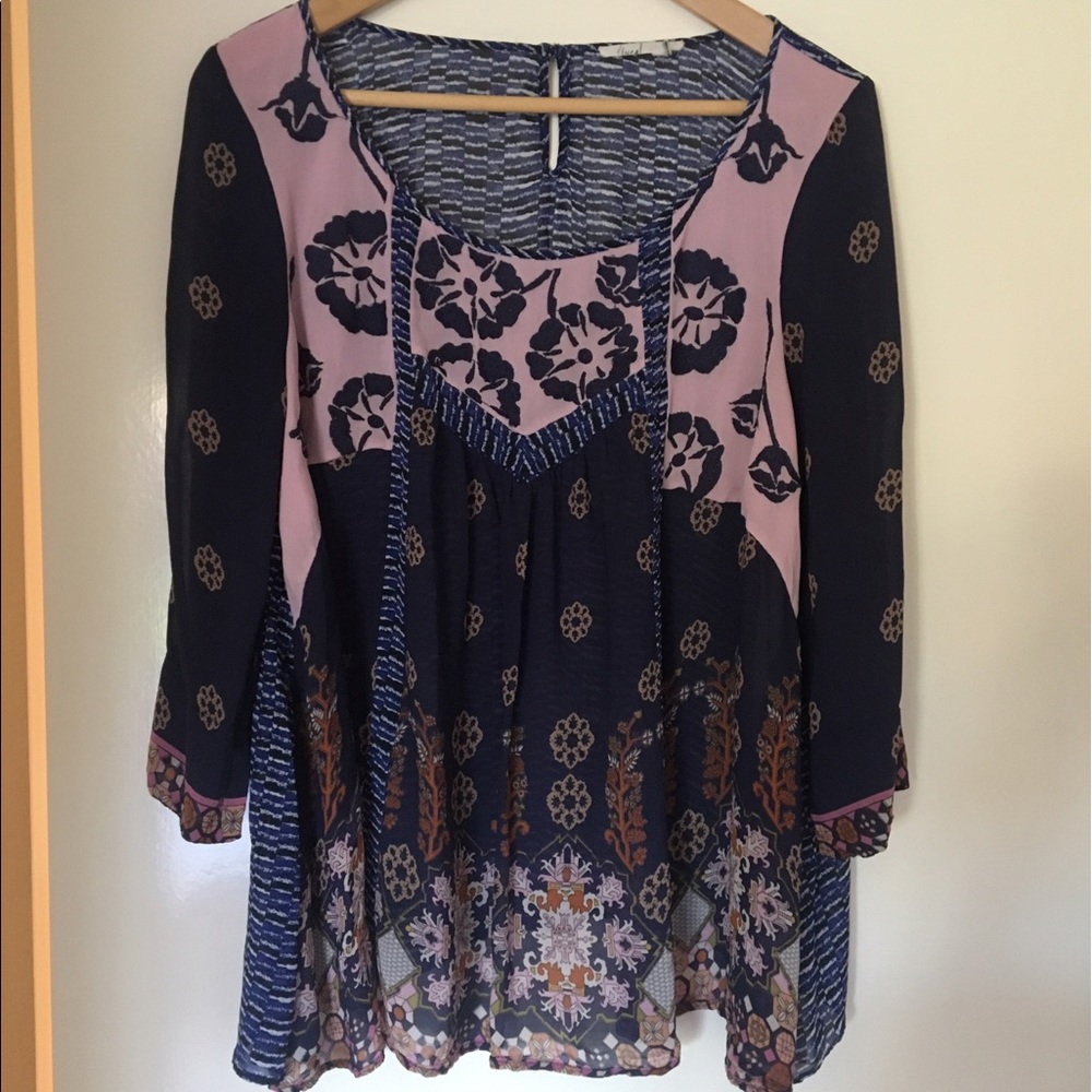 Anthroplogie Floreat top.