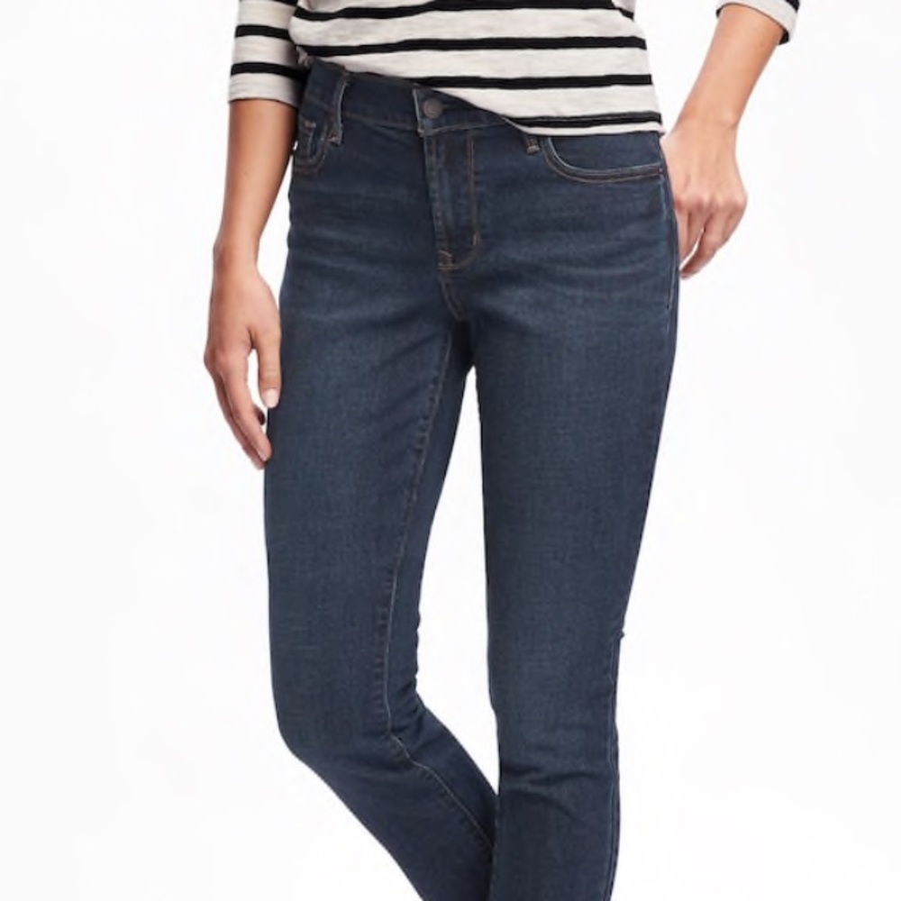 Dark wash jeans