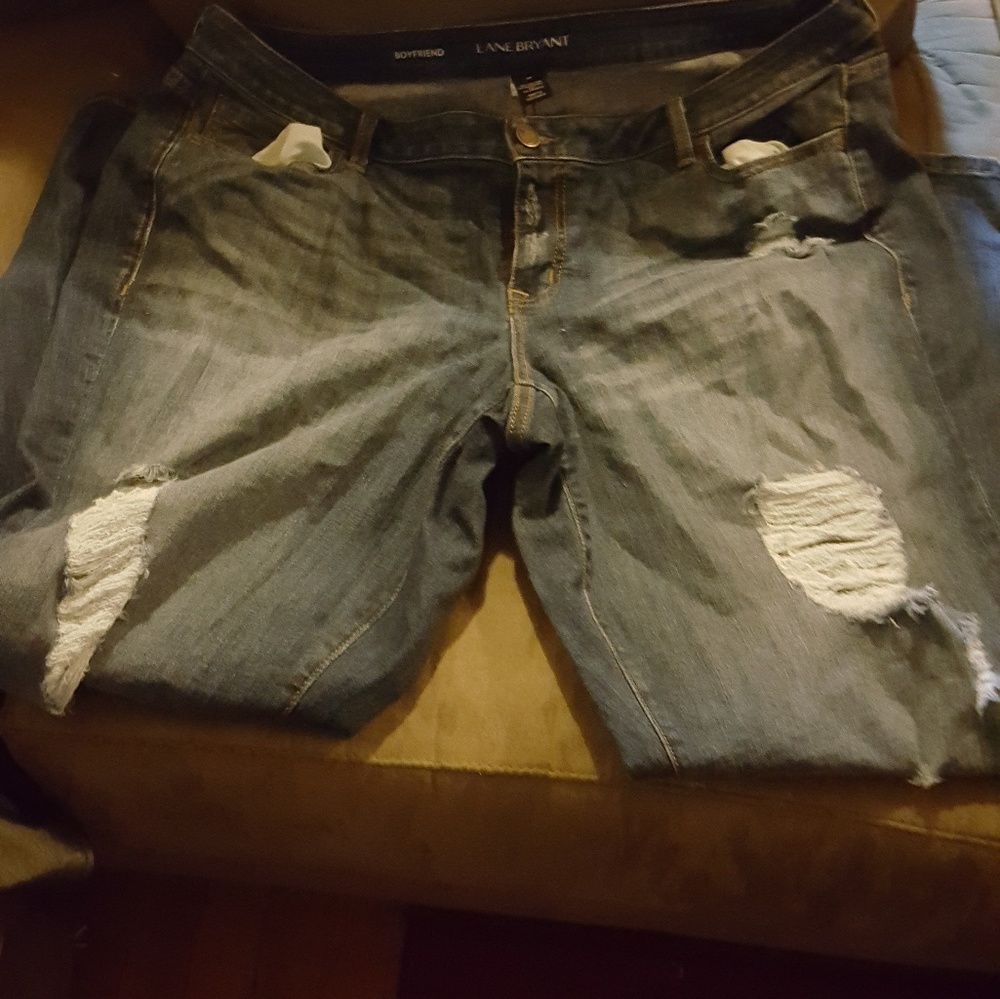 Distressed Jeans