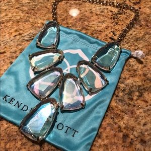 Kendra Scott Clear Iridescent Harlow