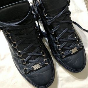 Navy Blue Balenciagas