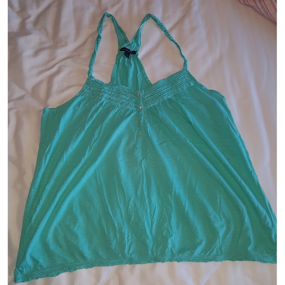 Turquoise American Eagle Outfitters tank