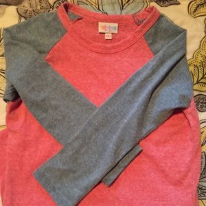 XXS LuLaRoe Randy(3/4 baseball tee)