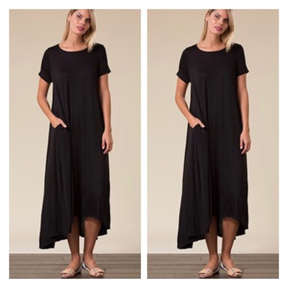 ✨HOST PICK- Firm- High Low Maxi Dress - Picture 4 of 6