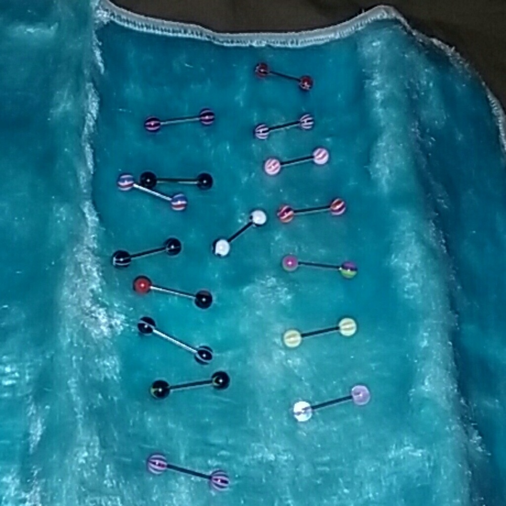 Tongue piercings