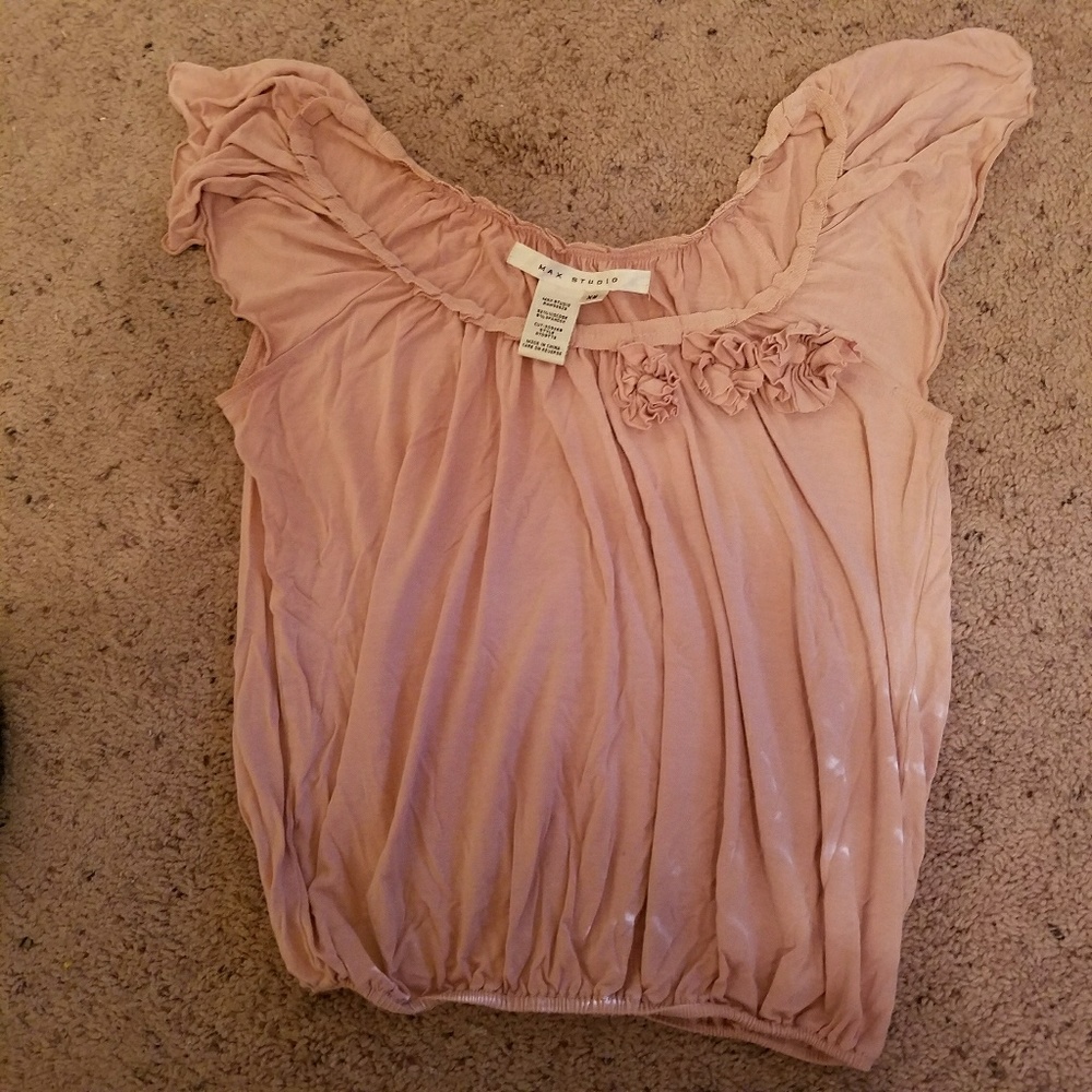 Max Studio rose blouse