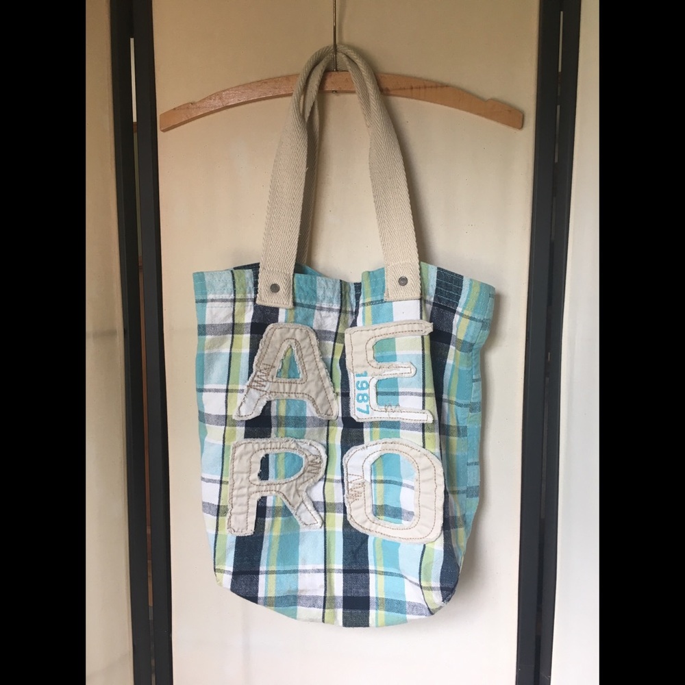 Plaid Aeropostale Cloth Tote