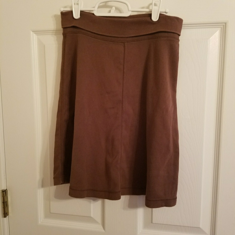 Old Navy brown yoga skirt
