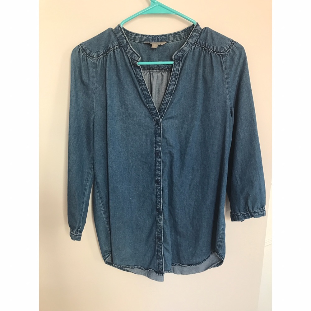 Denim top
