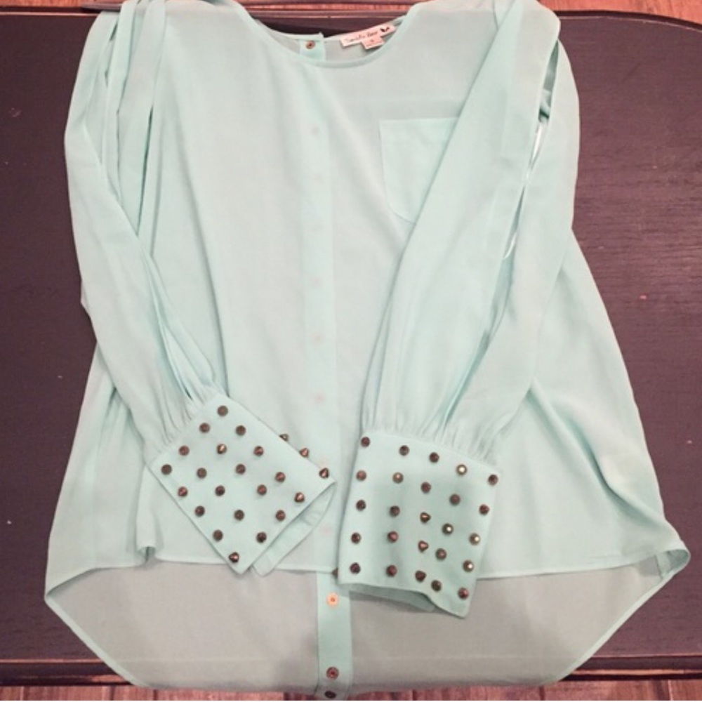 Tiffany Blue tunic top