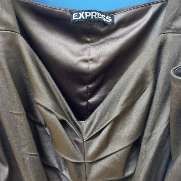 Express Ruched Dress - Picture 2 of 3