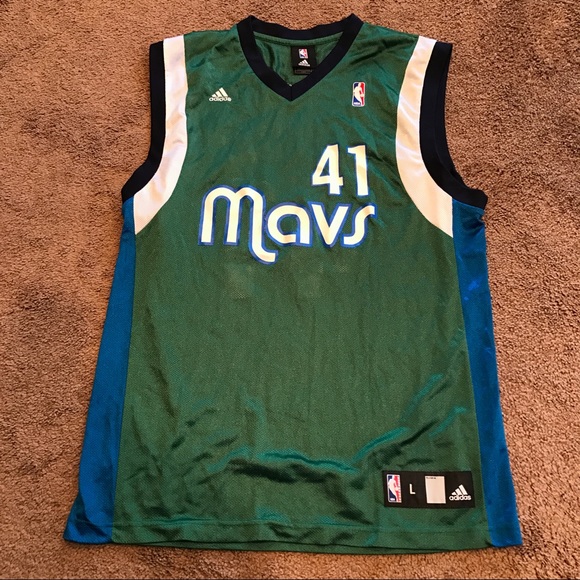 Dirk Nowitzki Dallas Mavericks Jersey Large - Picture 2 of 3