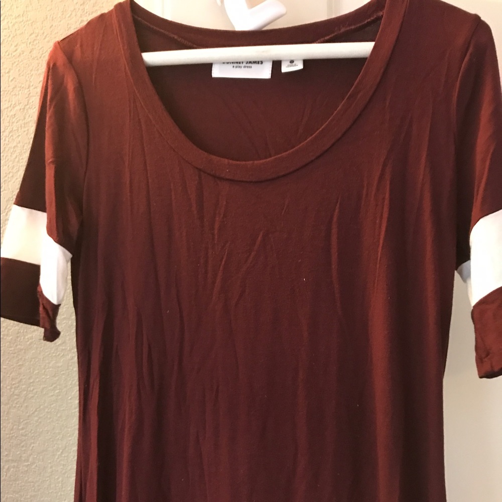Sonnet James Mia in Maroon Red Size XS