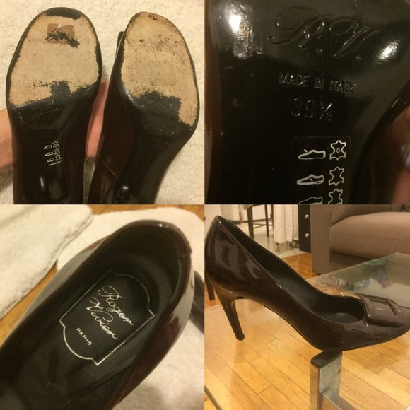 Roger Vivier RV Belle de Nuit patent pumps Buckle - Picture 2 of 4