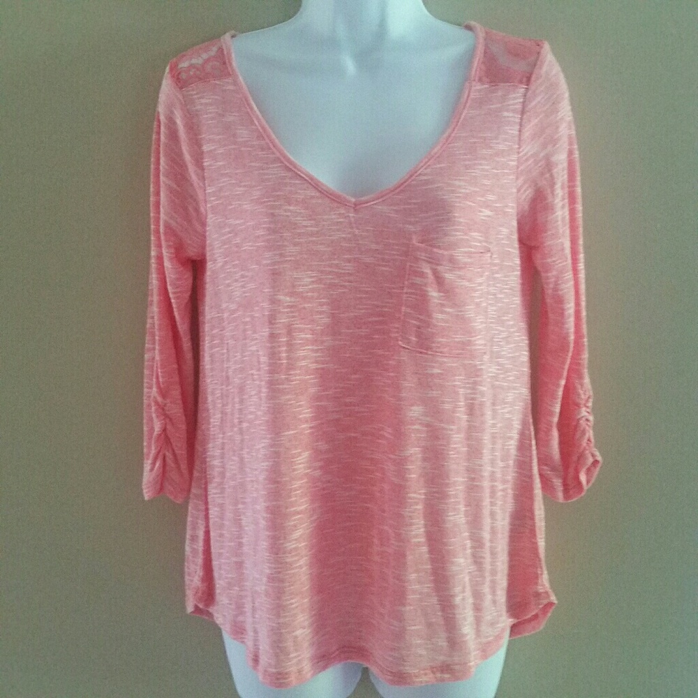 Laced Back Light Knit Top