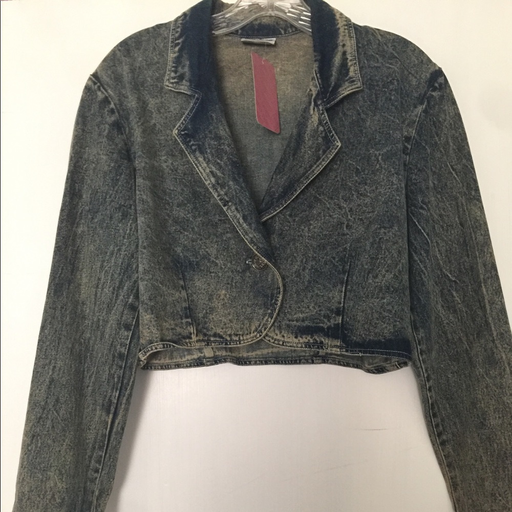 New Cropped Jean Jacket
