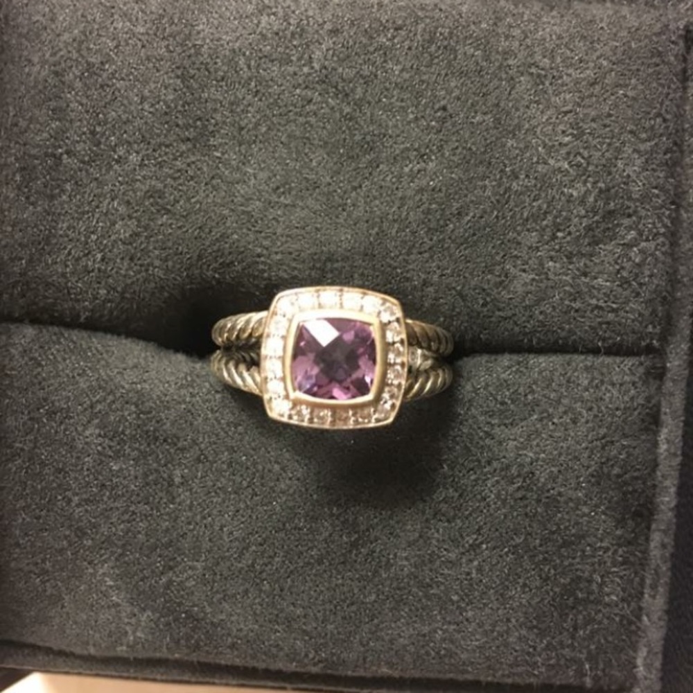 David Yurman albinion ring size 7.5.