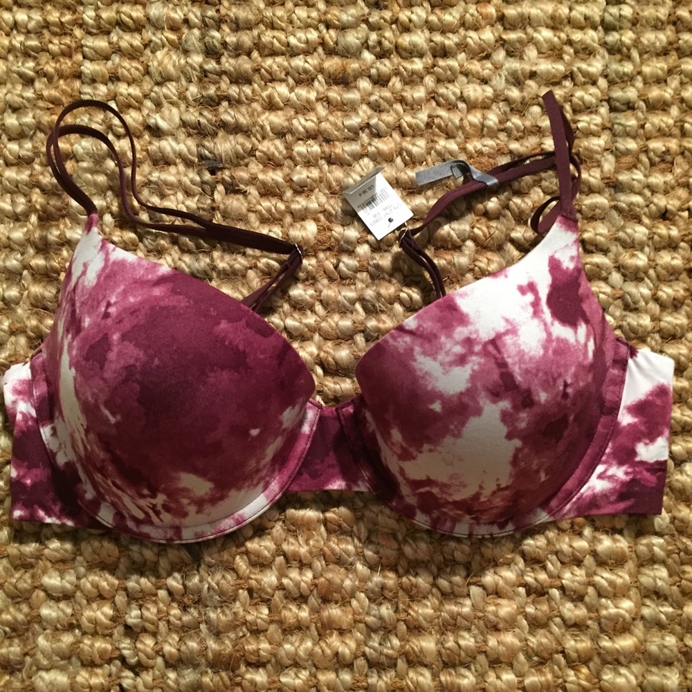 36D burgundy aerie bra!! NWT
