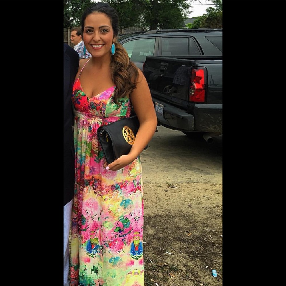 A by Amanda maxi dress