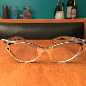 Original metal 1950's metal frame glasses