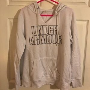 White Under Armour Hoodie