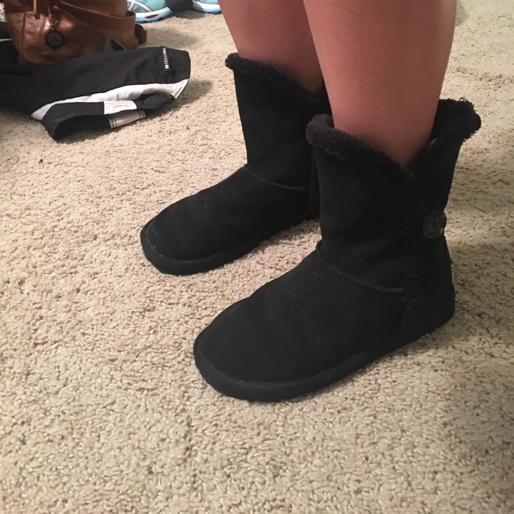 Black American Eagle Boots size 8